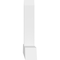Ekena Millwork Portland Architectural Grade PVC Gable Bracket, 60"W x 32 1/2"H x 6"D x 6"F, 13/12 Pitch GBP060X33X0606POR00 - alternate 5
